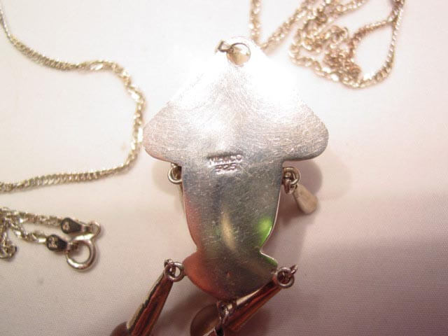 Quartz Face Sterling Necklace - Image 3