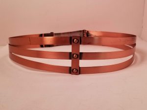 Unusual Renoir Triple-Band Copper Belt
