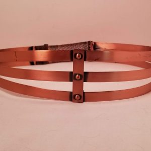 Unusual Renoir Triple-Band Copper Belt