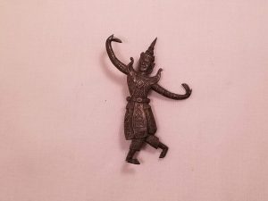 Sterling Siamese Dancer Pin