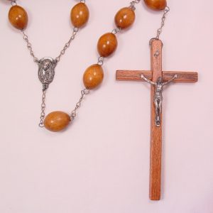 Huge Wooden Wall Rosary