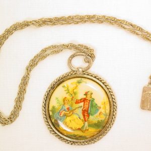 Colonial Scene Necklace