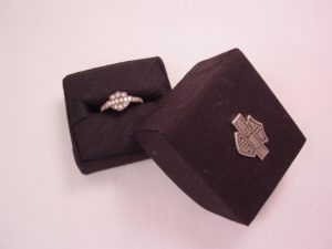 Women's Harley Davidson Ring in Sterling Silver by MOD in Original Box