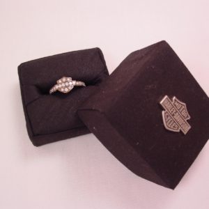 Women's Harley Davidson Ring in Sterling Silver by MOD in Original Box