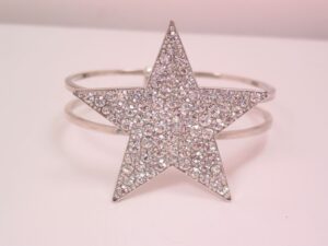 Paula Abdul "Reach for the Stars" Hinged Star Bracelet