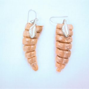 Real Rattlesnake Rattle Earrings