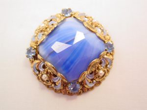 Opaque Blue Beautiful Germany Pin
