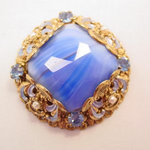 Opaque Blue Beautiful Germany Pin