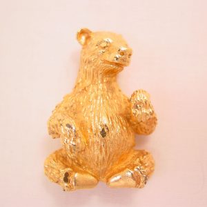 3-D Honey Bear Pin