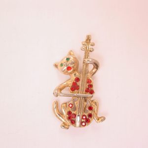 Cat and the Fiddle Pin