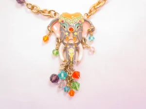Ritzy Couture By Esme Maharaja Elephant Necklace