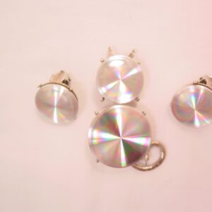 1961 Jewelarama Cat Pin and Earrings Set