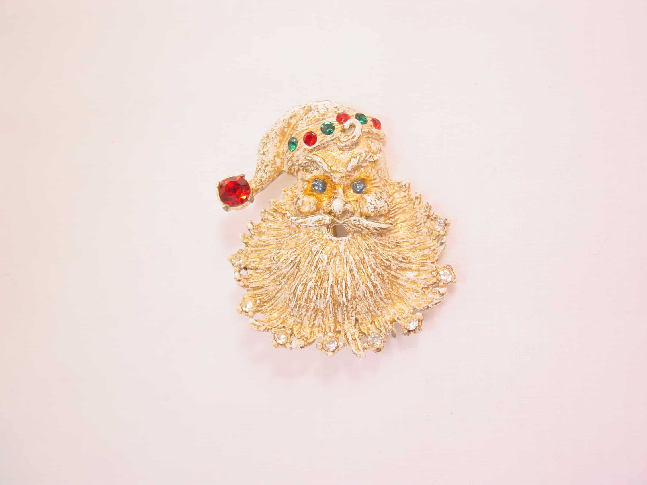 Angry Santa Claus Pin