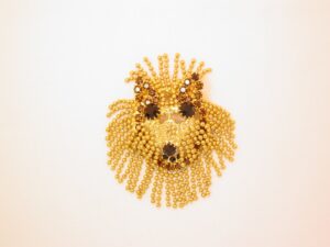 Shaggy Dog Pendant/Pin