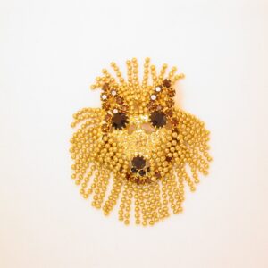 Shaggy Dog Pendant/Pin