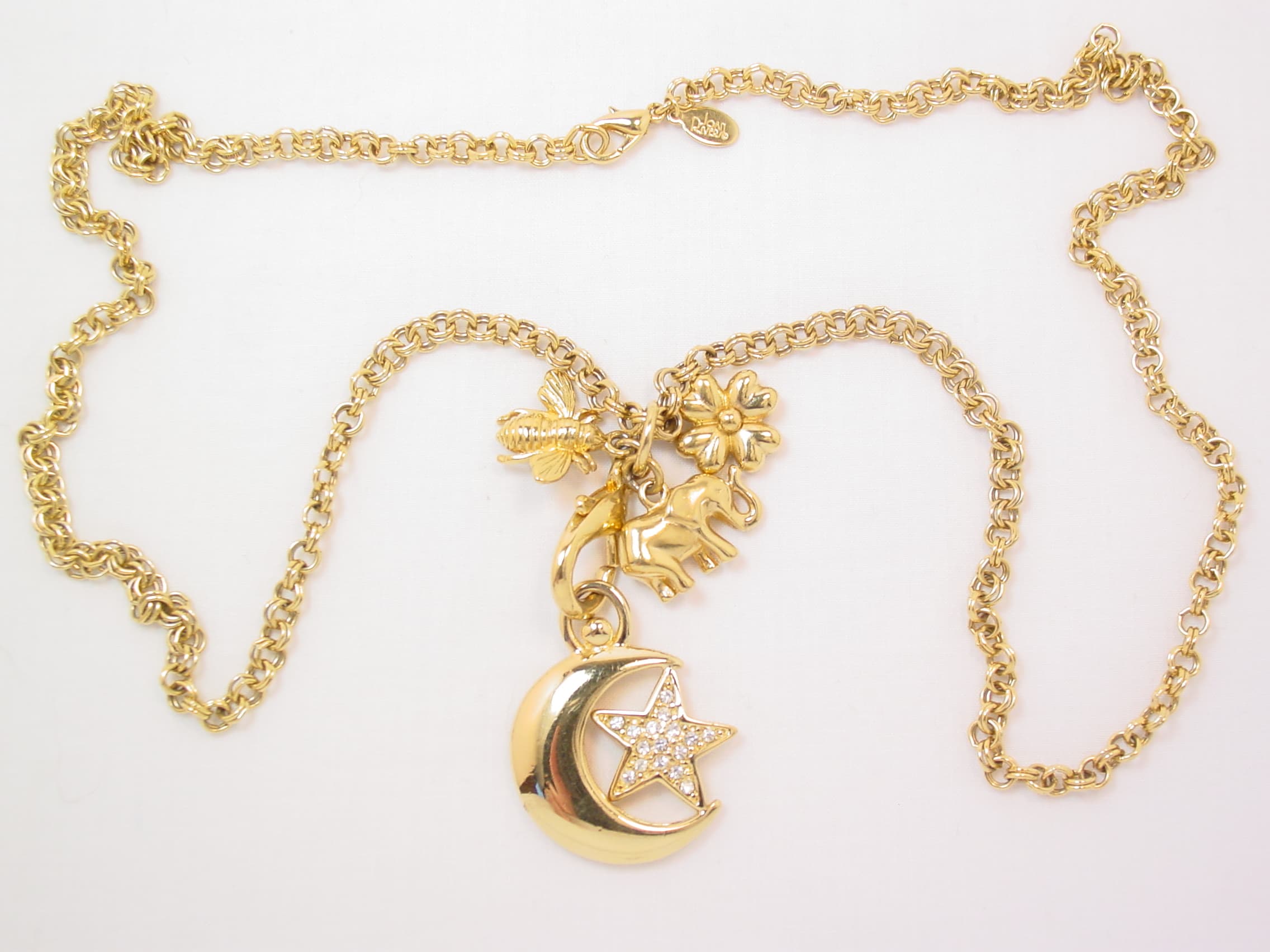 Joan Rivers Moon and Star Charm Necklace - Image 2