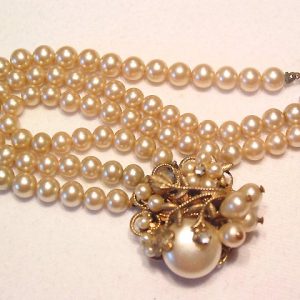 Old Fancy Pearl Bracelet