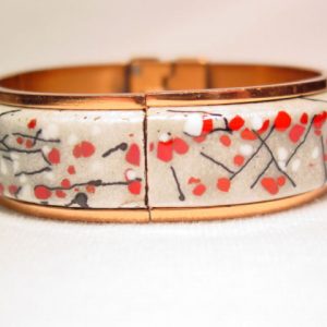 Matisse Renoir Enamel Hinged Bracelet