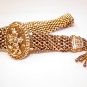 Old Mesh Slide Bracelet