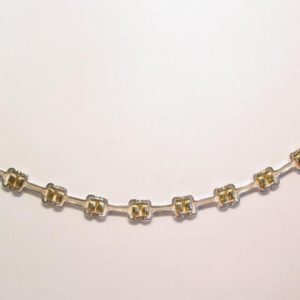 Sterling and Goldtone Bracelet
