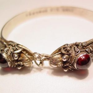 Heavy Sterling Kardana Bali Dragon Bracelet