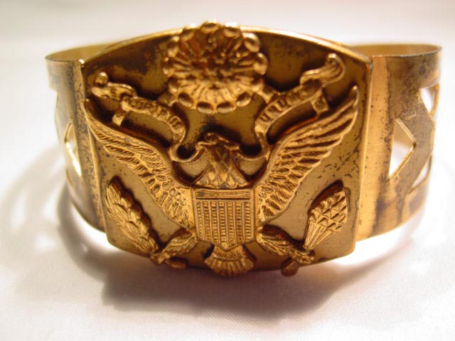 Brass Marine Cuff Bracelet