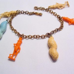 Mr. Peanut Charm Bracelet
