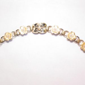 WWII Era Marine Sweetheart Sterling Bracelet
