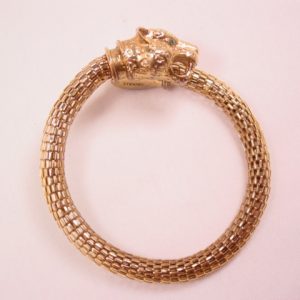 Mesh Carolee Panther Bracelet