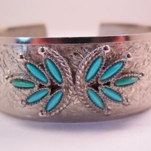 Imitation Turquoise Cuff Bracelet