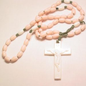 Pink Plastic Rosary