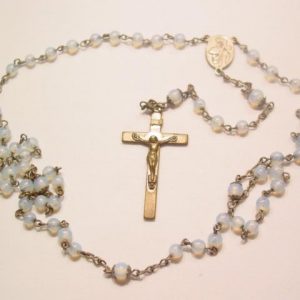 Blue Moonstone Rosary