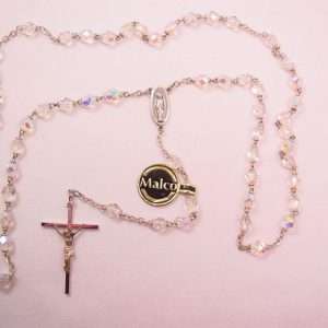 Malco Sterling and Aurora Borealis Rosary