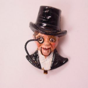 Charlie McCarthy Fur Clip