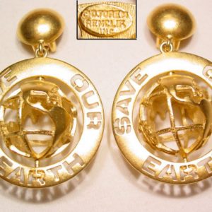 Globe Earrings by Djoren Renclif, Inc.
