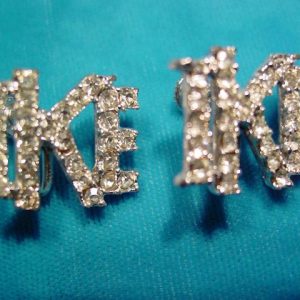 Rhinestone Ike Oleet Earrings
