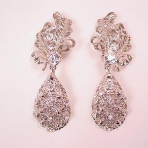 Huge Rhinestone Barrera for Avon Earrings
