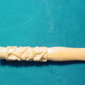 Carved Ivory Cigarette Holder