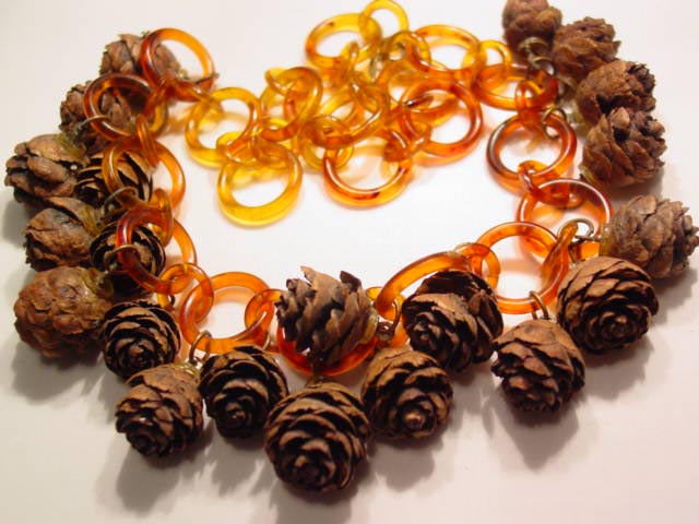 Pinecone Necklace
