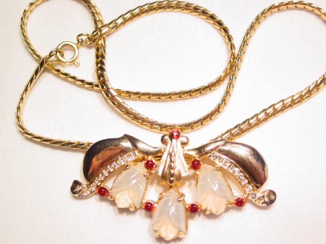 Opalescent Fruit Salad Necklace