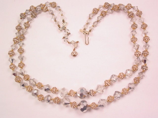 Silver Aurora Borealis Necklace