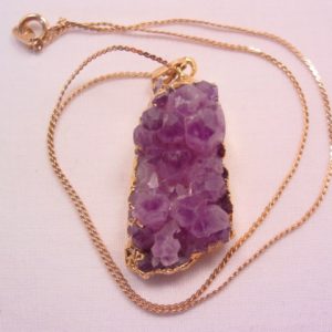 Amethyst Quartz Necklace