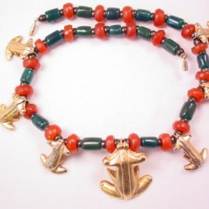 Stylized Frog Necklace