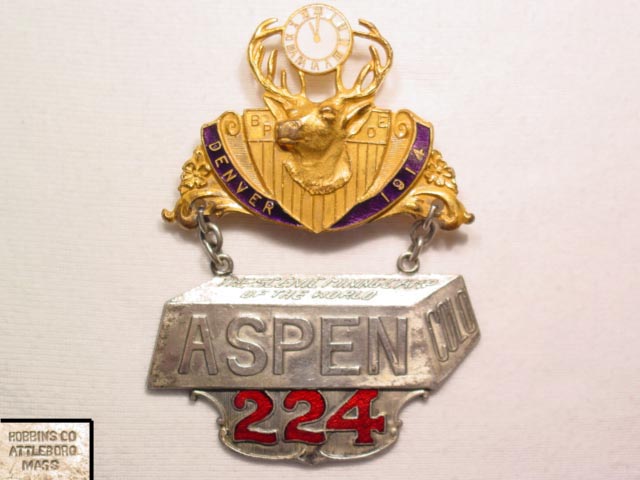 1914 Denver Elks Pin