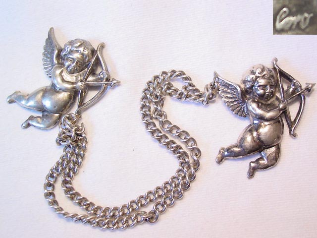 Coro Cupids Sweater Pins