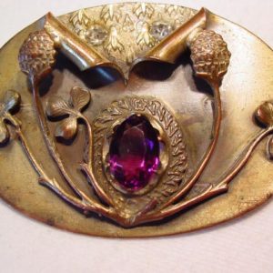 Cotton and Clover Pin