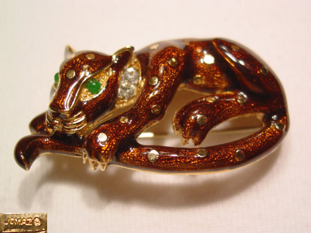 Jomaz Leopard Pin