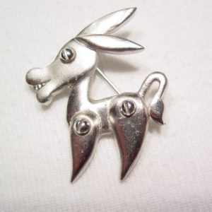 Trifari Donkey Pin
