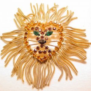 Fantastic Lion Head Pin/Pendant