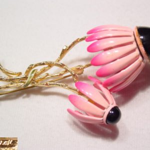 Corocraft Pink Daisies Pin